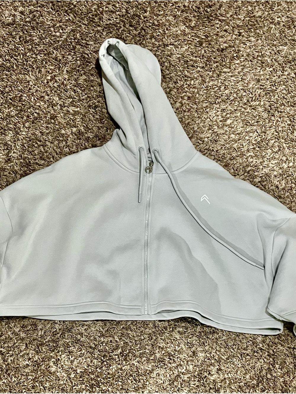 Oner active oversized crop zip up